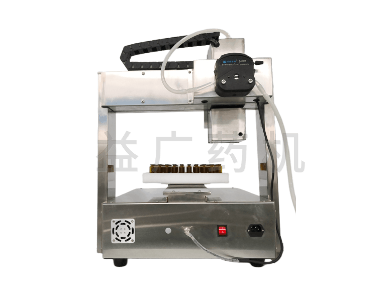 YRD-300三軸灌裝機(jī)后面圖 YRD-300三軸灌裝機(jī)后面圖